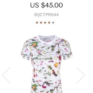 Prince- Purple Rain floral t-shirt